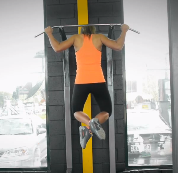 Behind the head pull ups sale