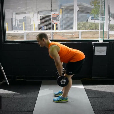 Hamstrings - Stiff legged Dumbbell Deadlift