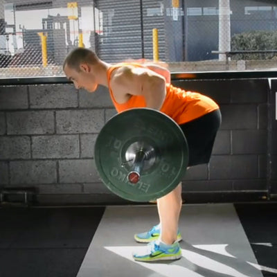Middle Back - Bent over Barbell Rows
