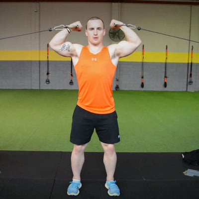 Biceps - Overhead Cable Curl