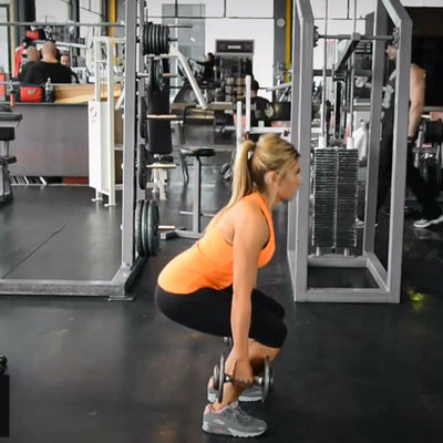 Glutes - Dumbbell Squats