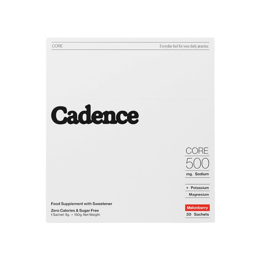 Cadence - Core 500 Hydration & CADENCE-CORE-FOOD-SUPP-30x3.7g-Mel