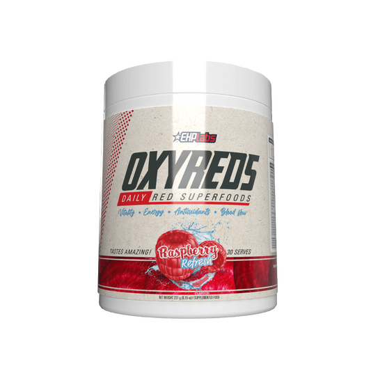 EHP Labs - OxyReds & EHP-OXYREDS-30SRV-RaspRe