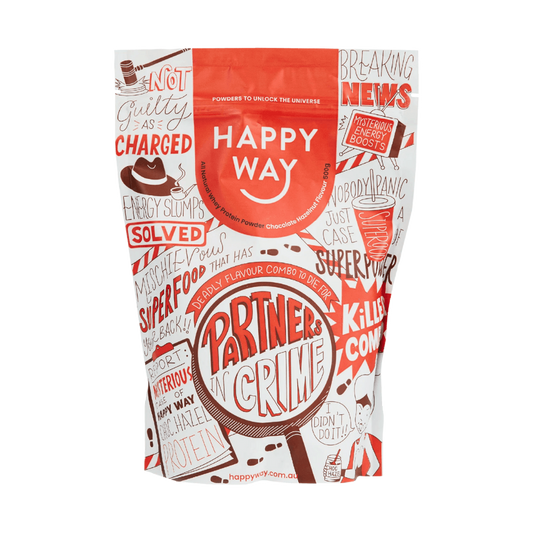 Happy Way - Whey Protein Powder & HappyWay-NatWhey-500g-ChocHaz
