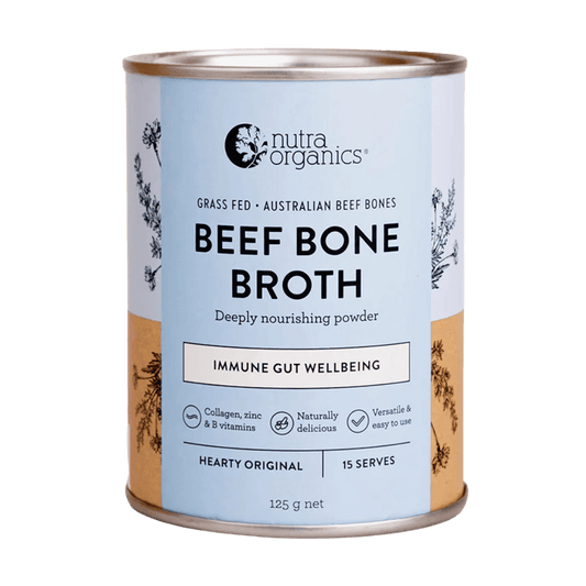 Nutra Organics - Beef Bone Broth & NU-ORG-BONE-BROTH-15SRV-HO