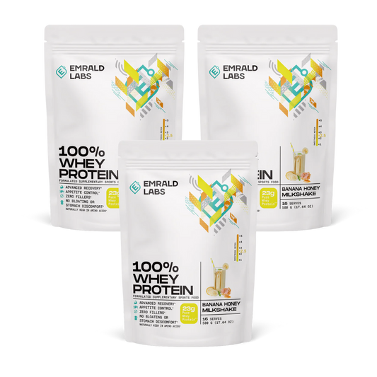 100% Whey Protein - Triple Pack 500g (VIP)