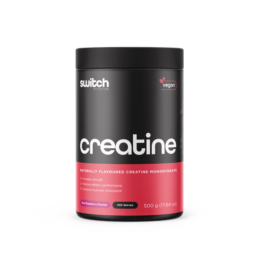 Switch Nutrition Flavoured Creatine & SWITCH-Flav-Crea-500g-Rasp