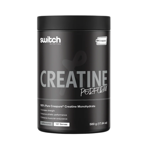 Switch Nutrition 100% Pure Creapure Creatine & SWITCH-CreaPure-500g-Unf