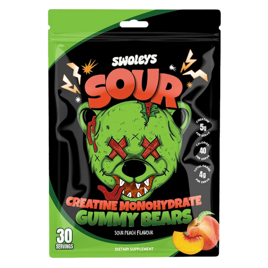 Swoleys - Creatine Monohydrate Gummy Bears & SW-CREA-GUM-30SRV-PCH