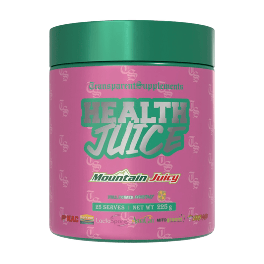 Transparent Supplements Health Juice & TRANSPARENT-Health-25Srv-MJ