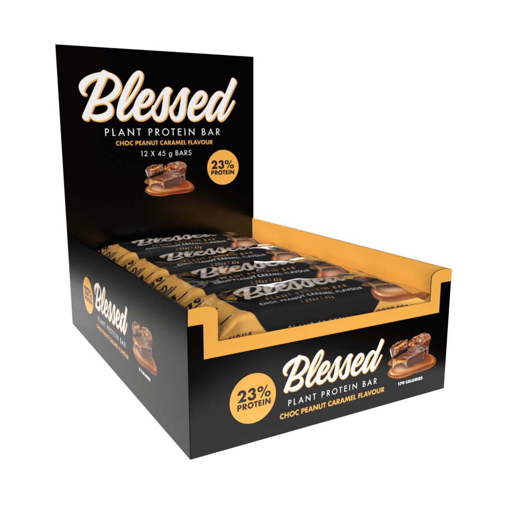 blessed simple Box of 12 / Choc Peanut Caramel Blessed Bars