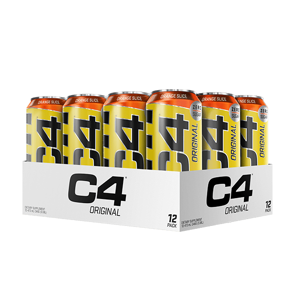 Cellucor RTD Box of 12 / Orange Slice C4 Original Carbonated Cans
