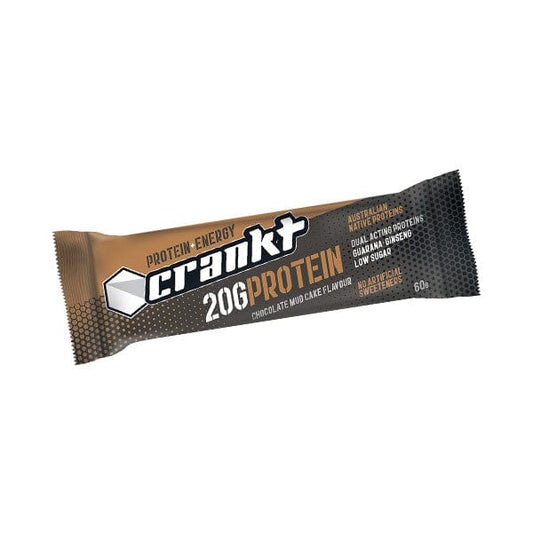 Crankt configurable 12 X 60g Bars / CHOCOLATE MUD CAKE CRANKT - Protein Bar