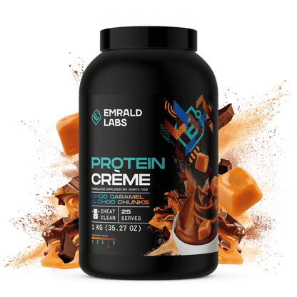 Emrald Labs 1kg / Choc Caramel & Choc Chunks Protein Créme