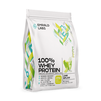 Emrald Labs configurable 2.2KG / LIME SPLICE Emrald Labs - 100% Whey Protein
