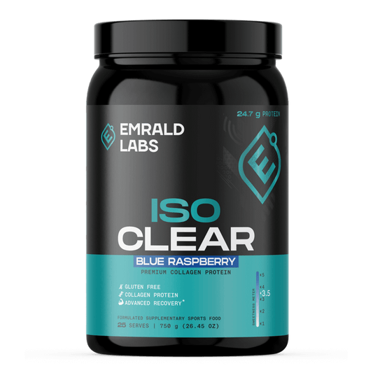 Emrald Labs configurable 25 Serves / Blue Raspberry Iso Clear (Protein Water)