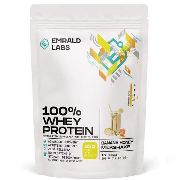 Emrald Labs configurable 500g / BANANA HONEY MILKSHAKE Emrald Labs - 100% Whey Protein