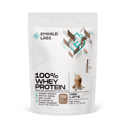 Emrald Labs configurable 500g / ICED LATTE Emrald Labs - 100% Whey Protein