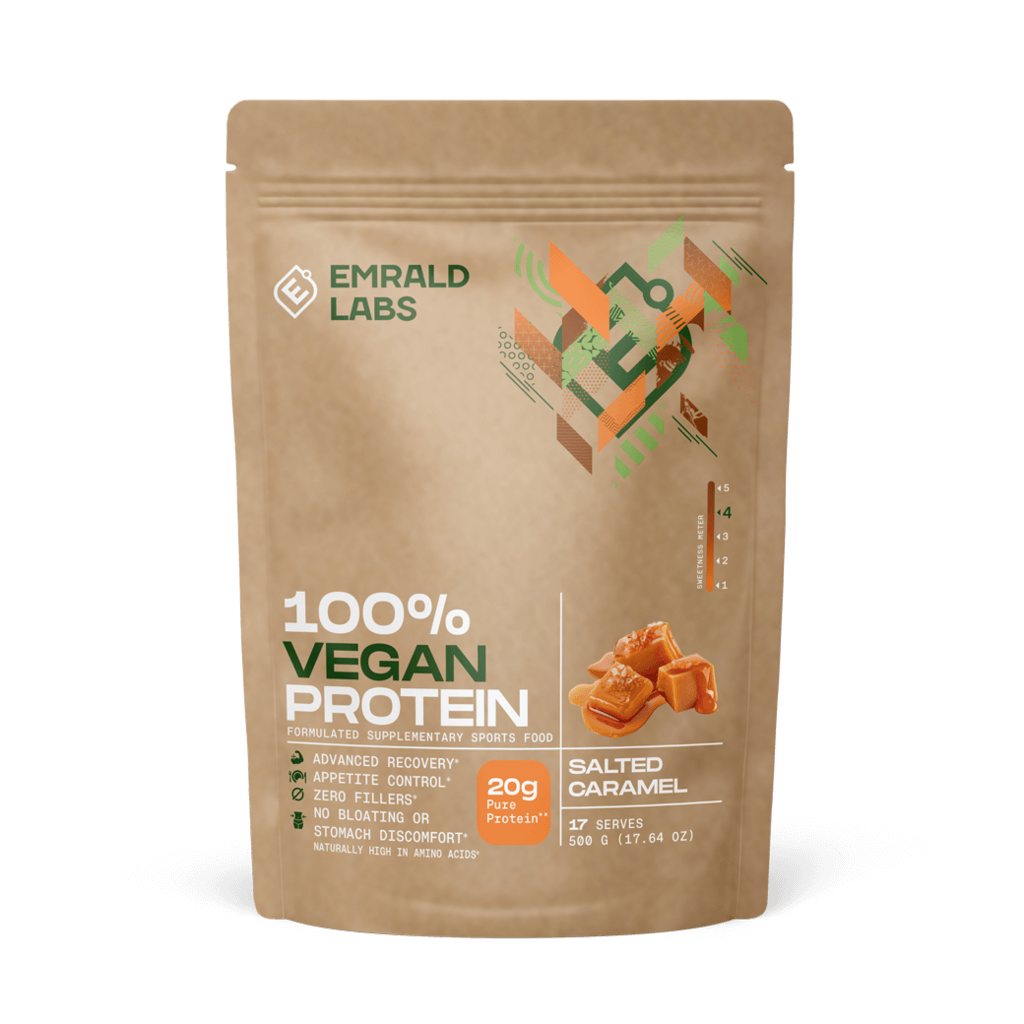 Emrald Labs configurable 500g / Salted Caramel 100% Vegan Protein