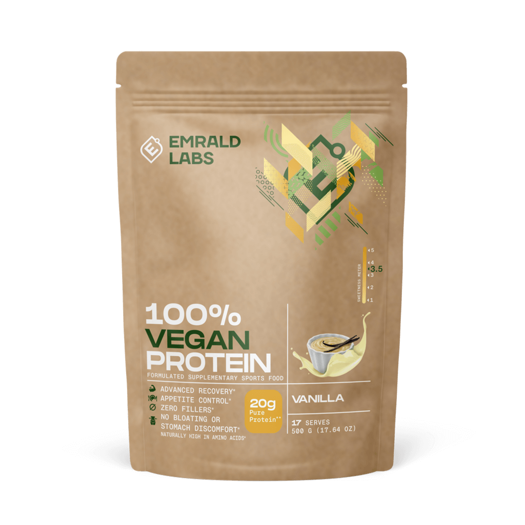 Emrald Labs configurable 500g / Vanilla 100% Vegan Protein