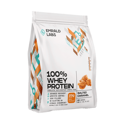 Emrald Labs configurable 900g / SALTED CARAMEL Emrald Labs - 100% Whey Protein
