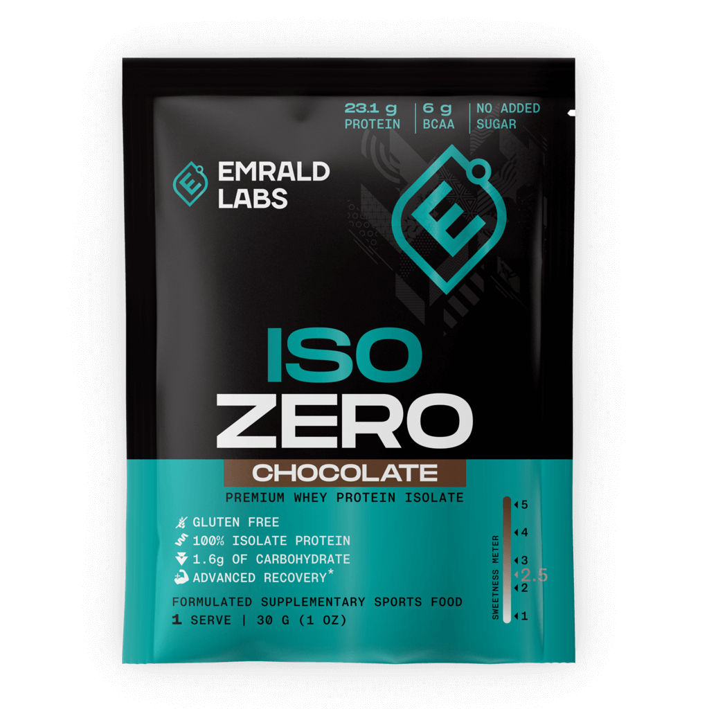 Emrald Labs configurable Chocolate Iso Zero | Single Serve