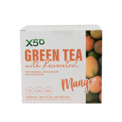 Green Tea X50 configurable 60 Serves / Mango Green Tea X50