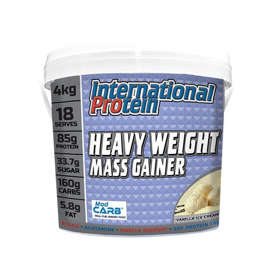International Protein configurable 18 SERVES / CHOCOLATE International Protein - Heavy Weight Mass Gainer