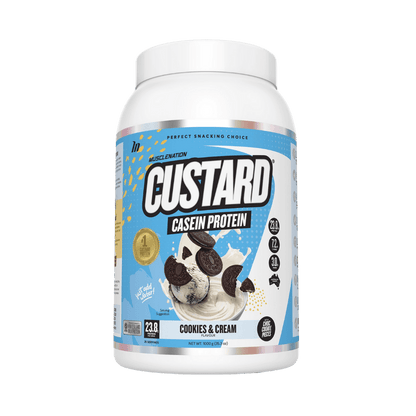 Muscle Nation configurable 25 SERVES / COOKIES N CREAM Muscle Nation - CUSTARD CASEIN