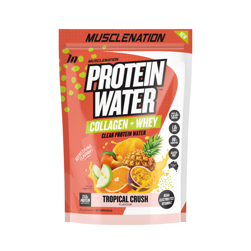 Muscle Nation configurable 25 SERVES / TROPICAL CRUSH Muscle Nation - PROTEIN WATER
