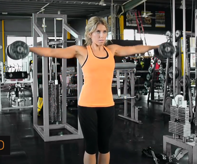 Traps - Standing Lateral Raise