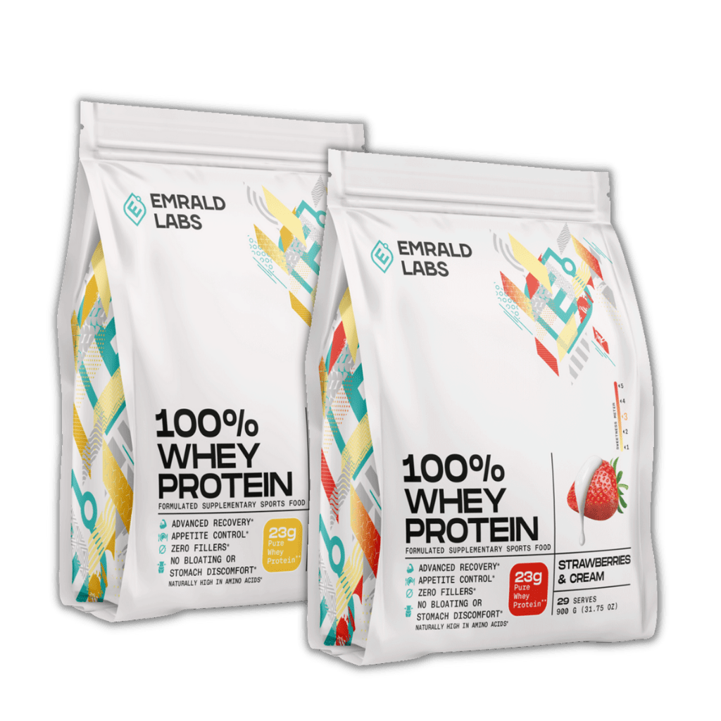 100% Whey Protein Twin Pack-Stacks-Emrald Labs-SuppsRUs