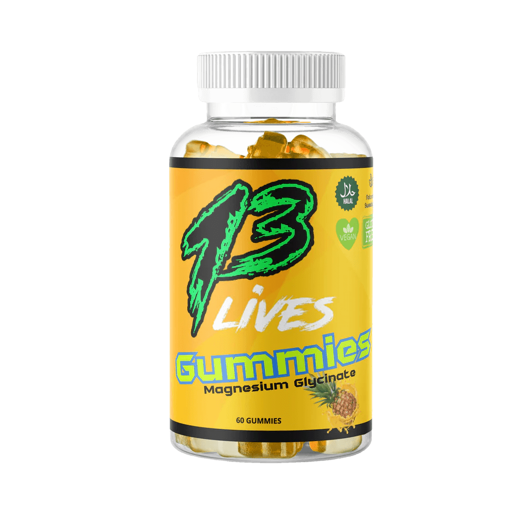 13 Lives - Magnesium Glycinate Gummies & 13LIVES-Mag-Gly-Gum-60-P