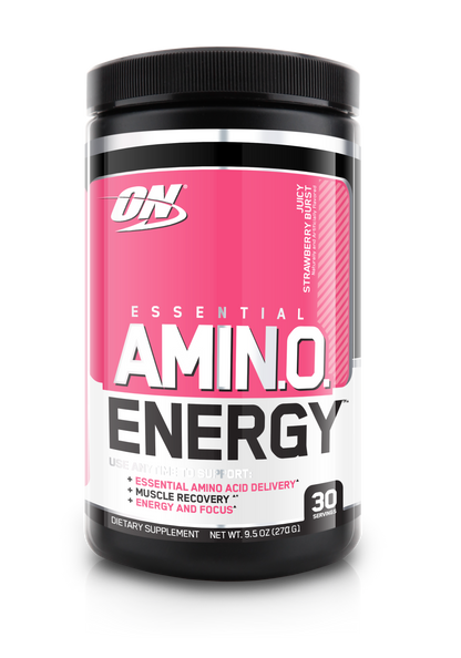 Optimum Nutrition - AMINO ENERGY (4) & AMNE01-JSTRAWBERRY