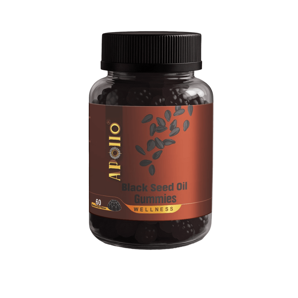 Apollo - Black Seed Oil Gummies & AN-BLK-SEED-GUM-60-Blkcrnt
