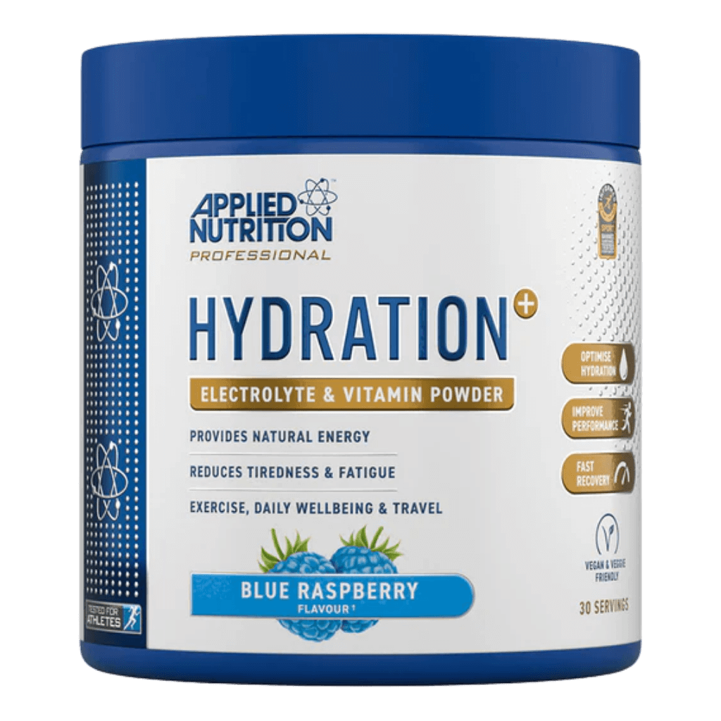 Applied Nutrition - Hydration+ & AN-HYDRA-30Srv-BluRasp