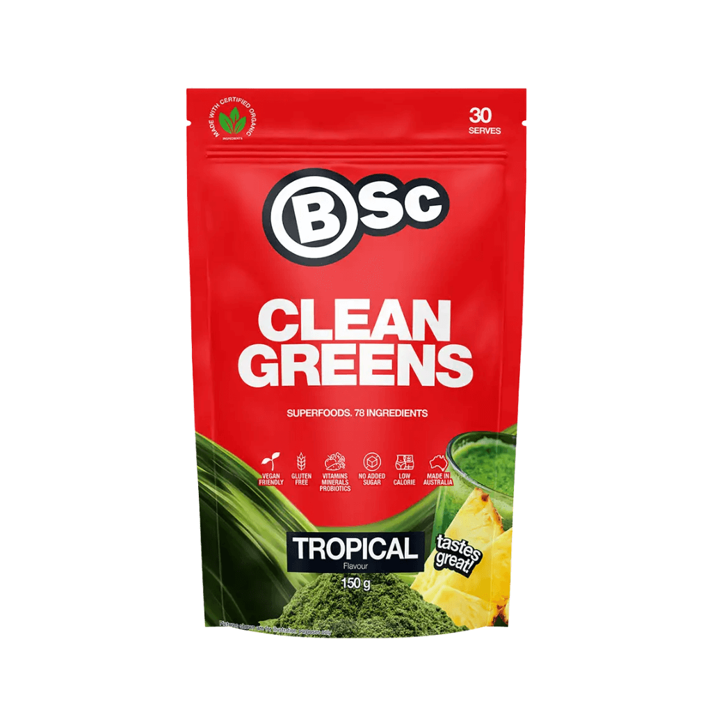 Body Science - Clean Greens & BSC-GREENS-150g-T