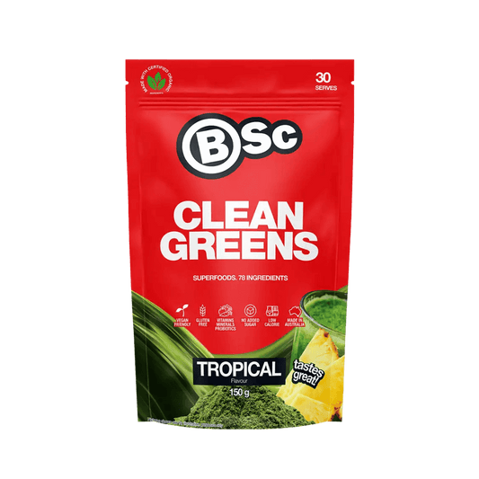 Body Science - Clean Greens & BSC-GREENS-150g-T