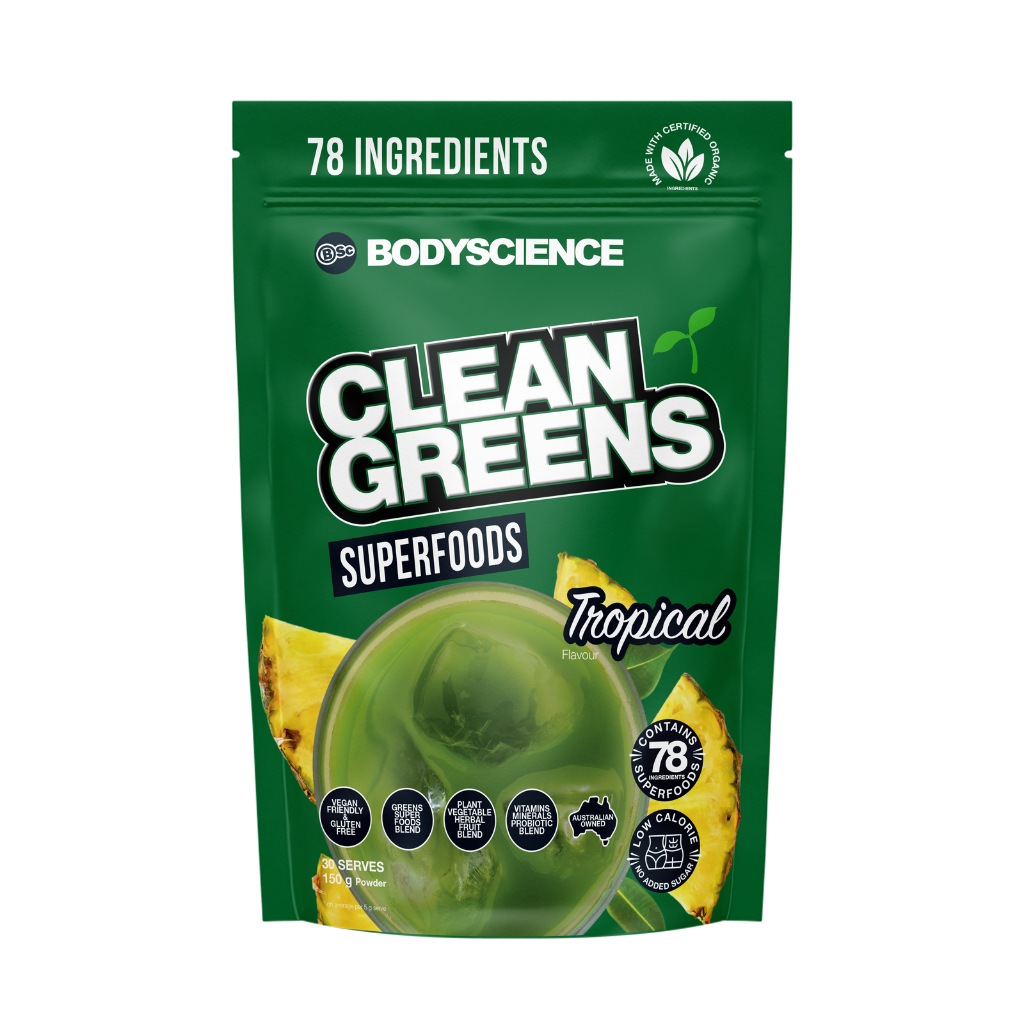 Body Science - Clean Greens & BSC-GREENS-150g-T