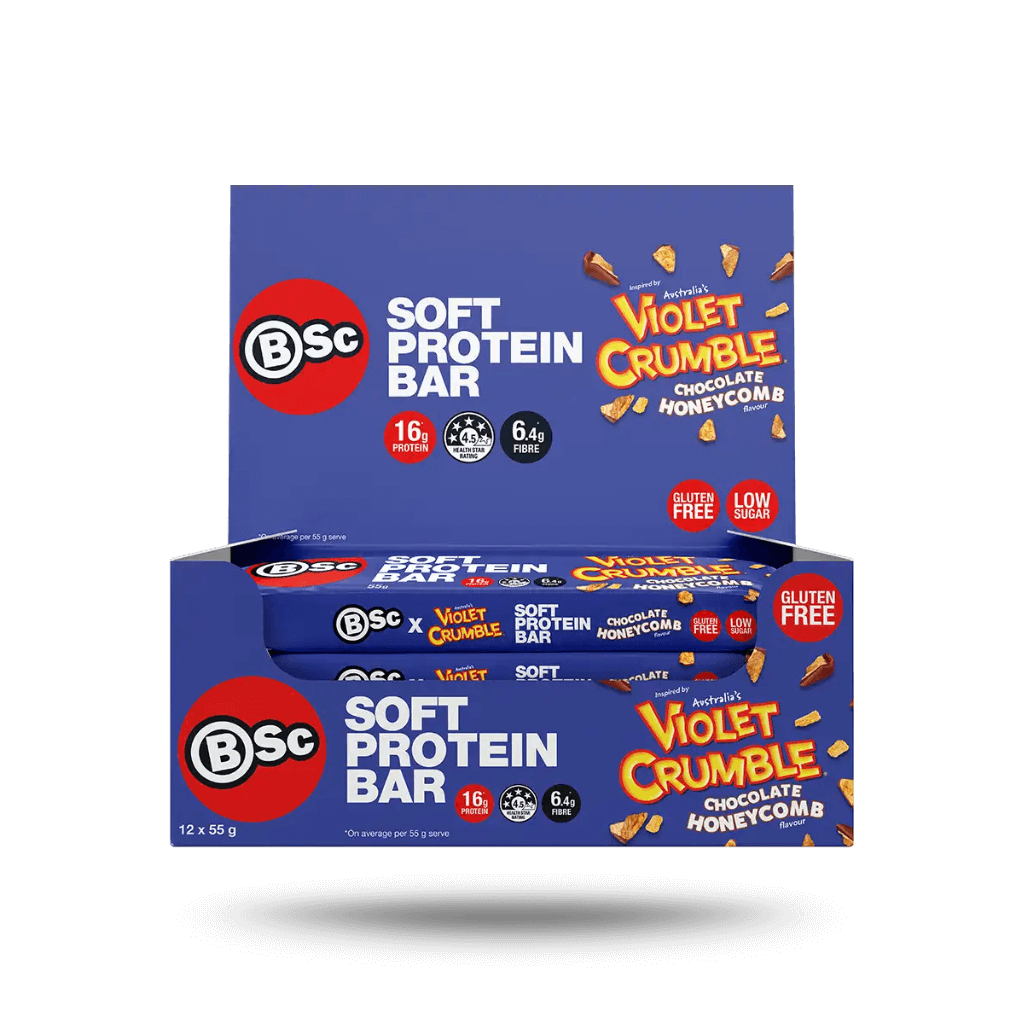 BSC Soft Protein Bar & BSC-SOFT-PROTEIN-BAR-BOX12-CHOC