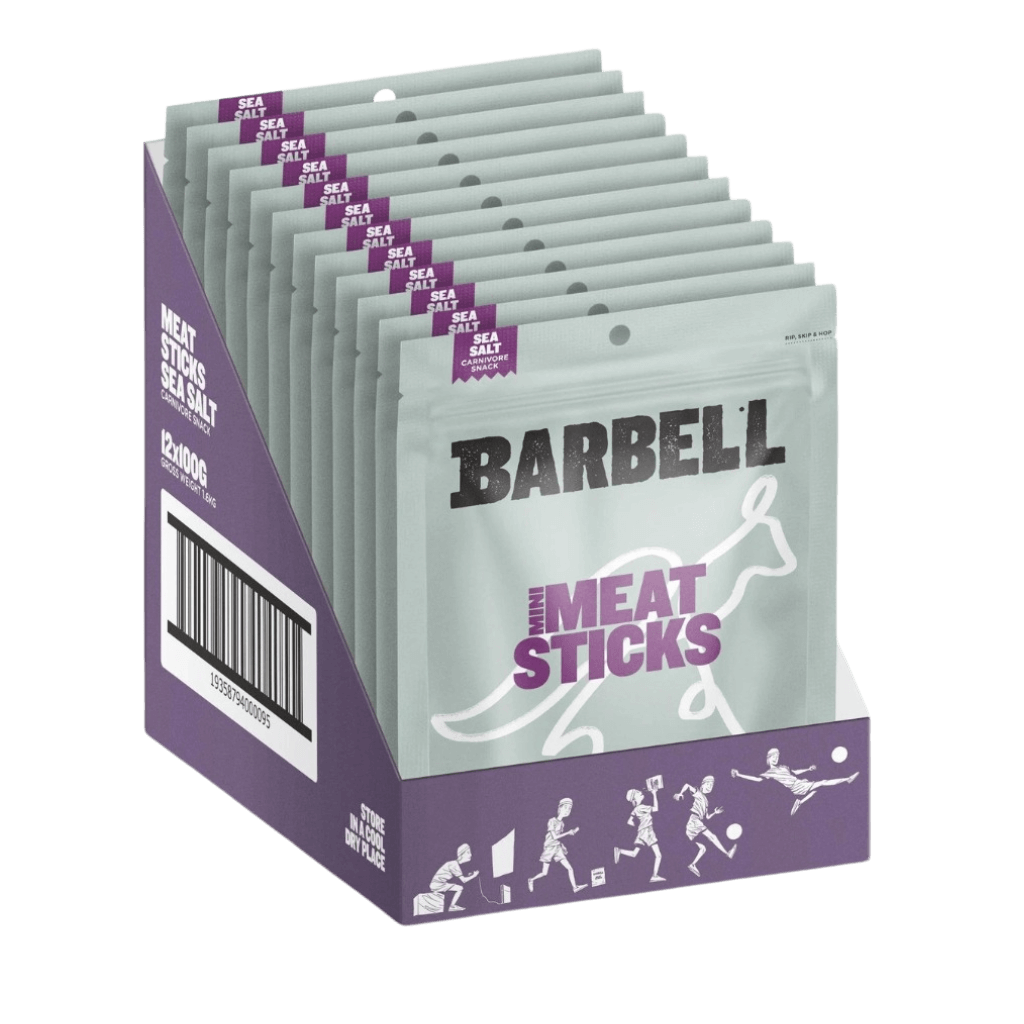 Barbell Foods - Meat Sticks (1) & BBF-MEAT-STICK-12x100g-SS