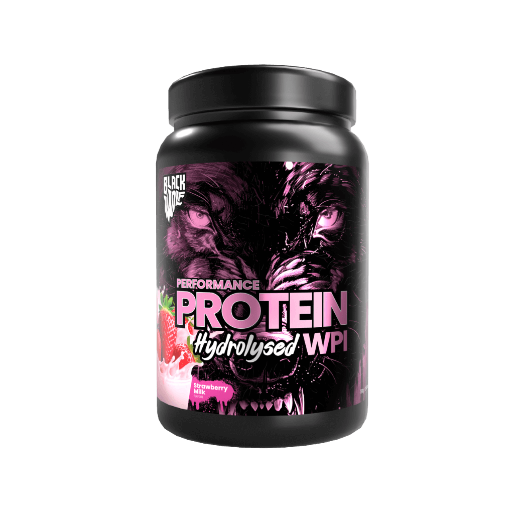 Black Wolf - Hydrolysed Isolate Protein (2) & BW-Isolate-Protein-25srv-Straw