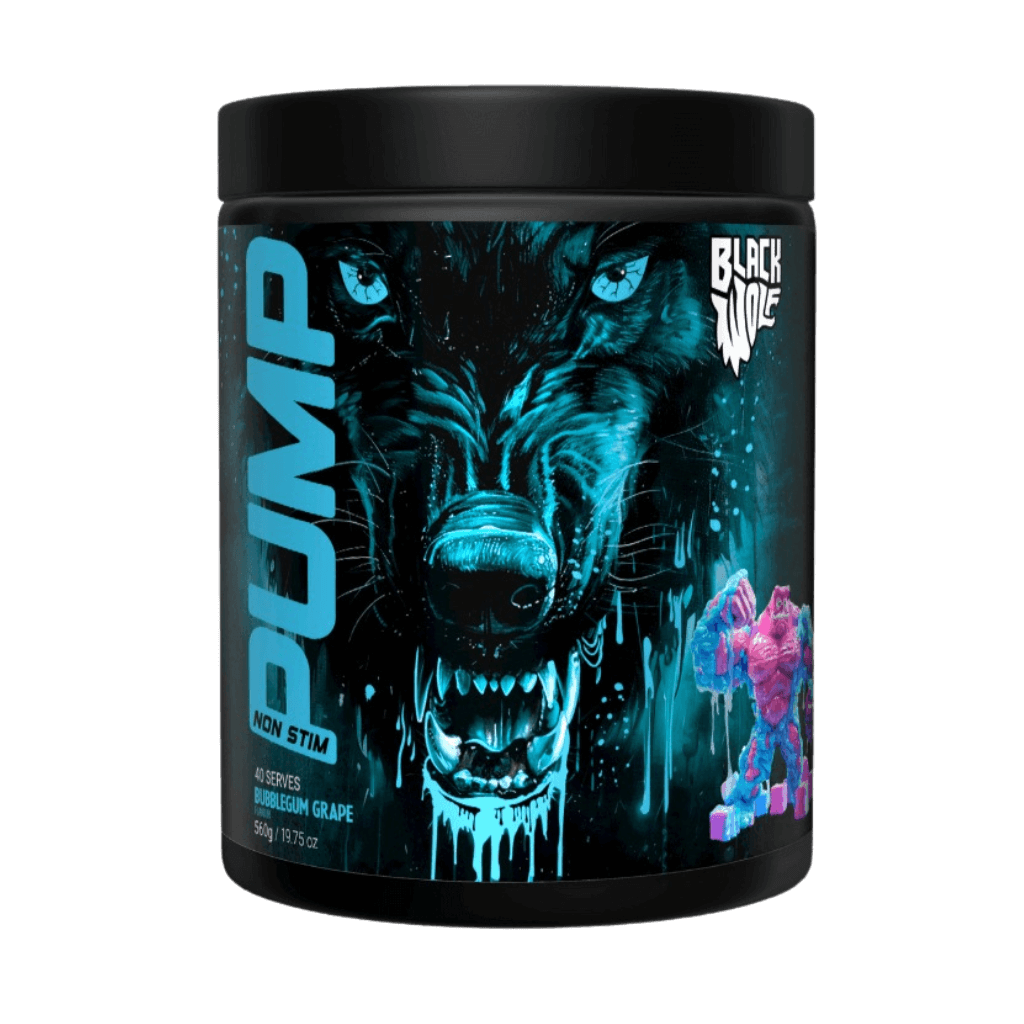 Black Wolf - Pump Non Stim & BW-PUMP-40SRV-Grape