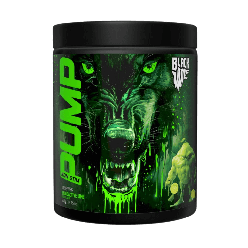 Black Wolf - Pump Non Stim (1) & BW-PUMP-40SRV-Lime
