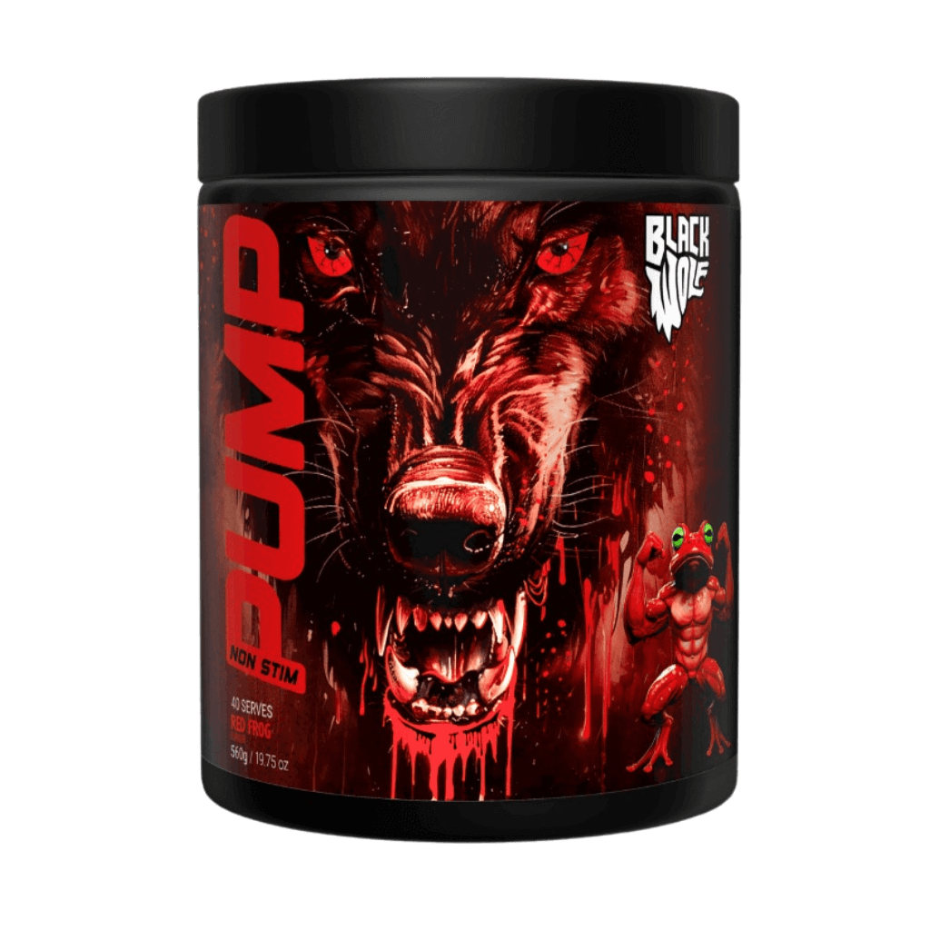 Black Wolf - Pump Non Stim (2) & BW-PUMP-40SRV-Red