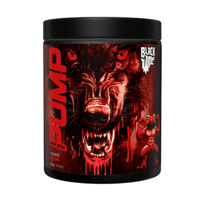 Black Wolf - Pump Non Stim (2) & BW-PUMP-40SRV-Red