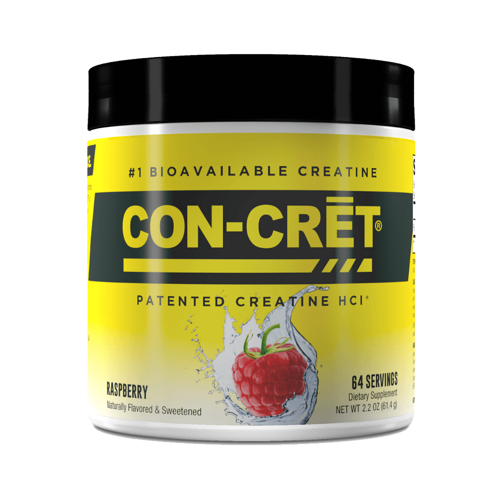 Con-Cret Creatine HCL & CONCRET-Creatine-60Srv-Rasp