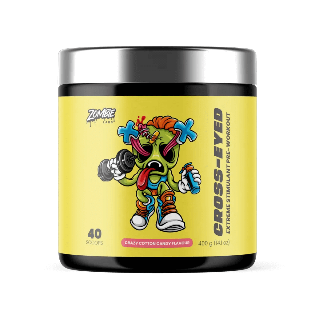 Zombie Labs - Cross-Eyed (7) & ZOMBIE-CrossEyed-40Srv-Cot