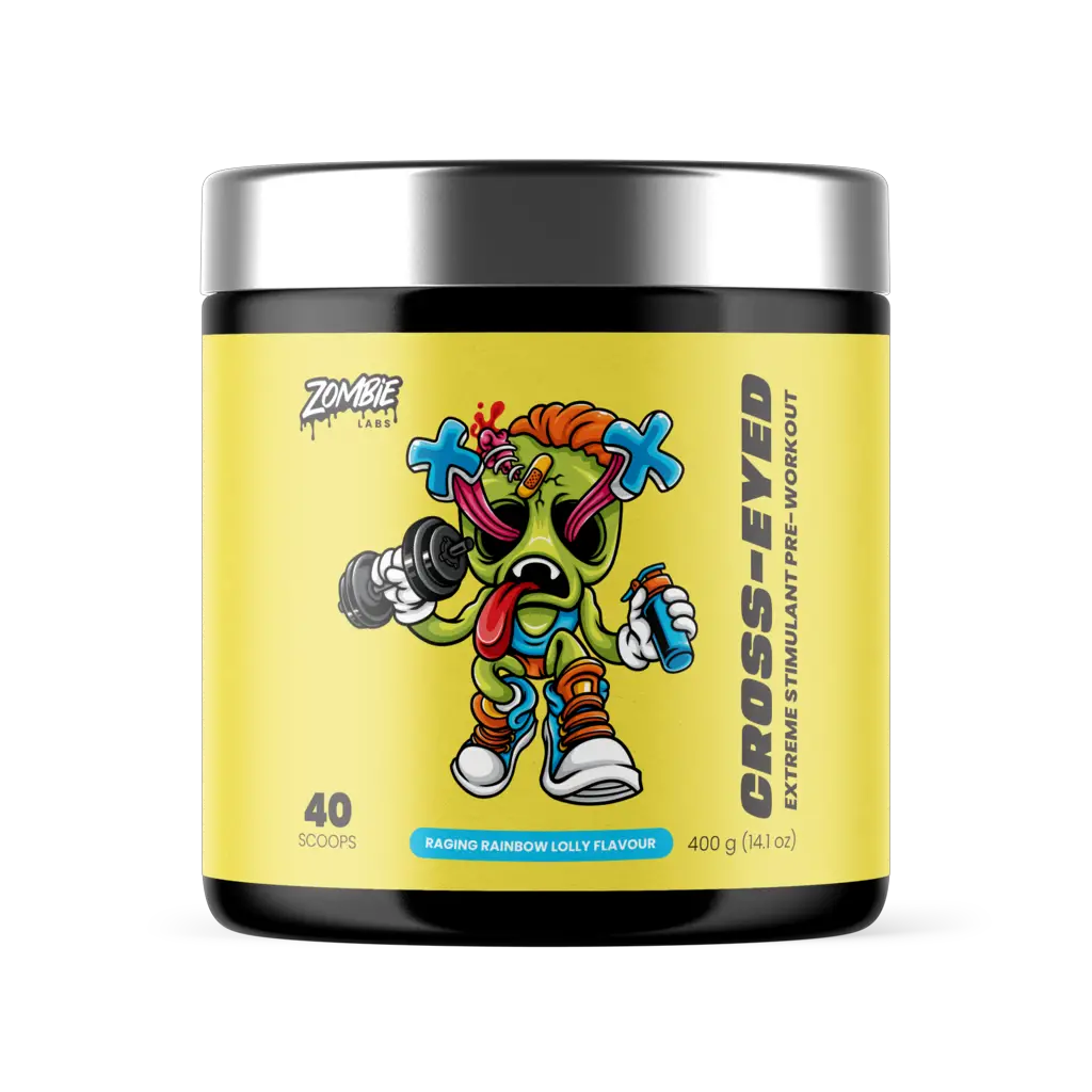 Zombie Labs - Cross-Eyed (8) & ZOMBIE-CrossEyed-40Srv-Rain
