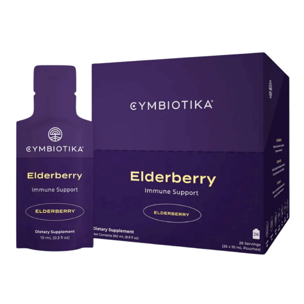 Cymbiotika - Elderberry Immune Support & CYM-ELDER-IMMUNE-26x10ml-Elder